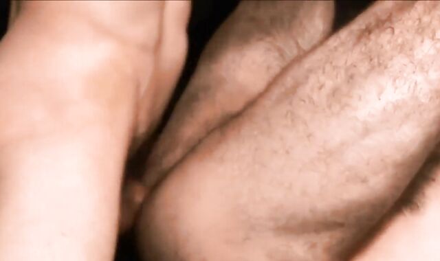 dark-haired masculines deepthroating And tearing up.