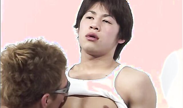 Oriental thick man meat Jackoff