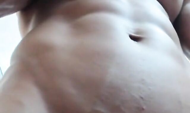 Milked Up Muscle Shoots A Load