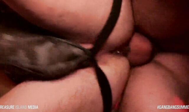 #GANGBANGSUMMER 15 Mins Of moist plenty of plowing