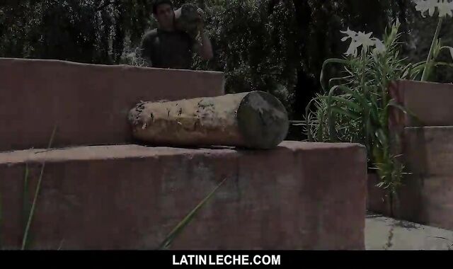 LatinMilk - jummy nubile Guzzles Explosions Of jism In The Jungle