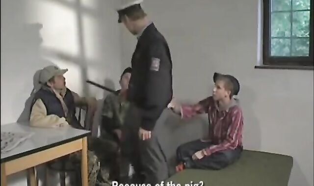 Russian teenies screwing In Prison