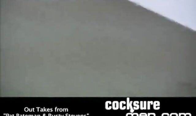 Gay-For-Pay twink (Pat Bateman) acquires boinked By Rusty Stevens - Out Takes