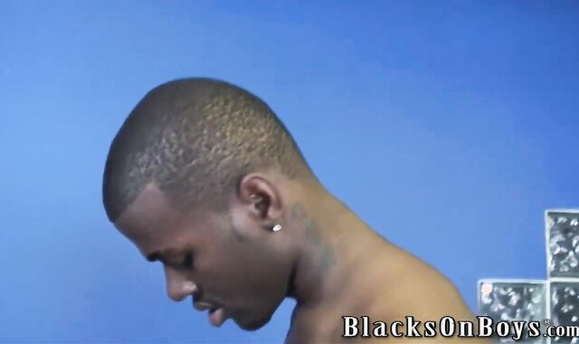 Suspended dark boys Sharing A Milky youngster