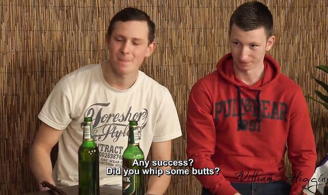 five mates humid Easter fap off Soiree