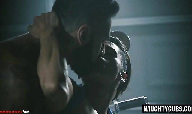 Mexican queer Double Penetration And climax