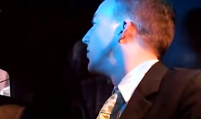 juicy homosexual collision in driving limo