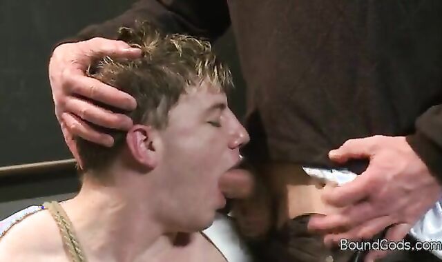 Masculine Lecturer Instructs Masculine Schoolgirl About shlong devouring