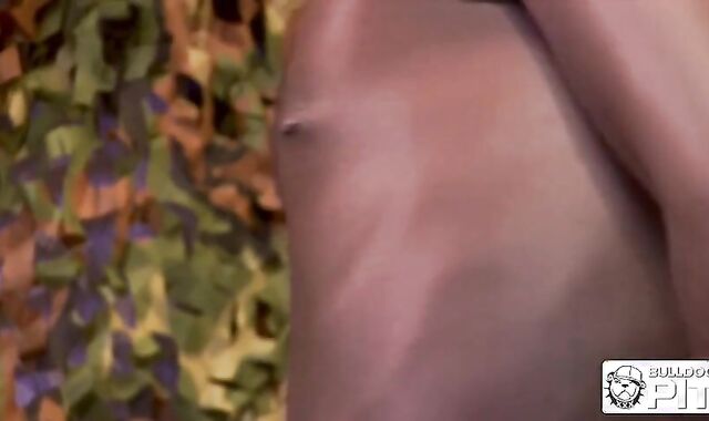 hefty, darksome And nude