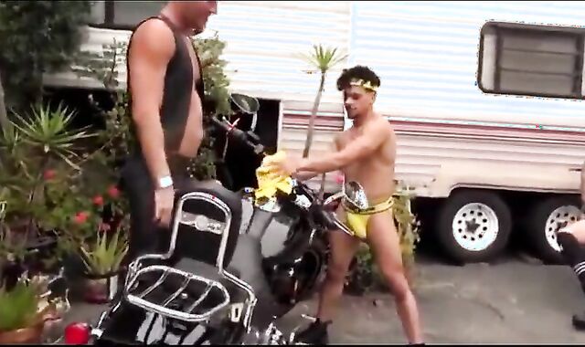 youthfull tractable boy acquires Used By 2 mischievous Daddies