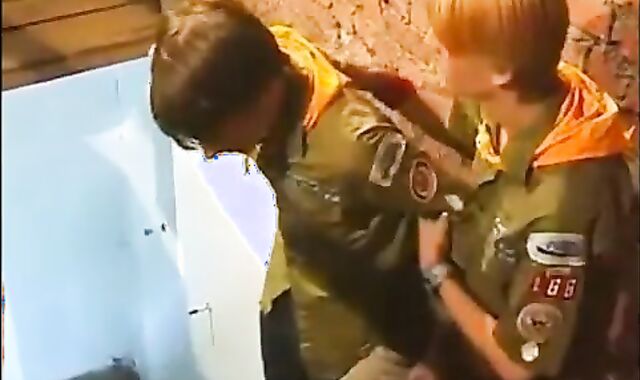 Scouts Have Fun In The Nature