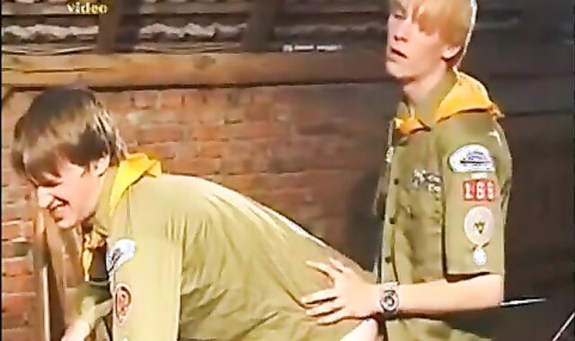 Scouts Have Fun In The Nature