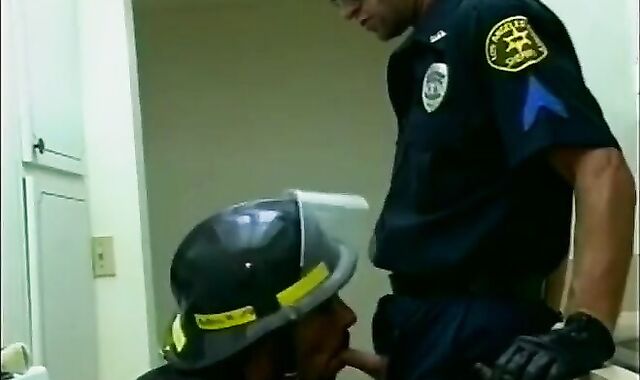 Firefighters On Fire