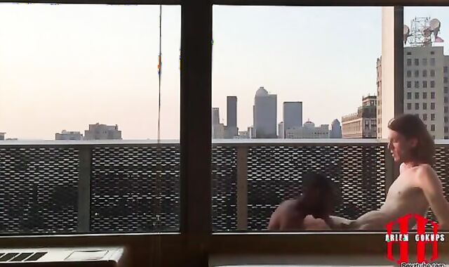 unprotected penetrate On Balcony