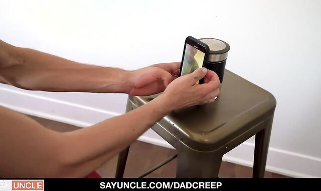 Stepdaddy Wedges His jummy Son