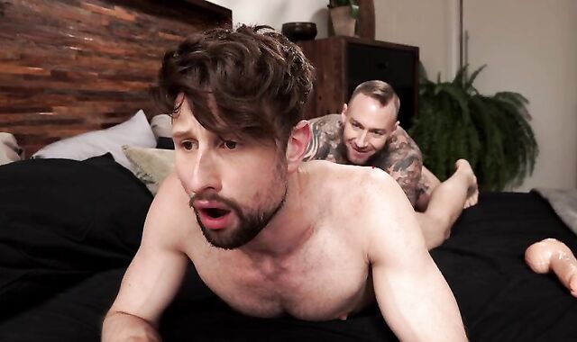 Dylan James pokes Drew Dixon