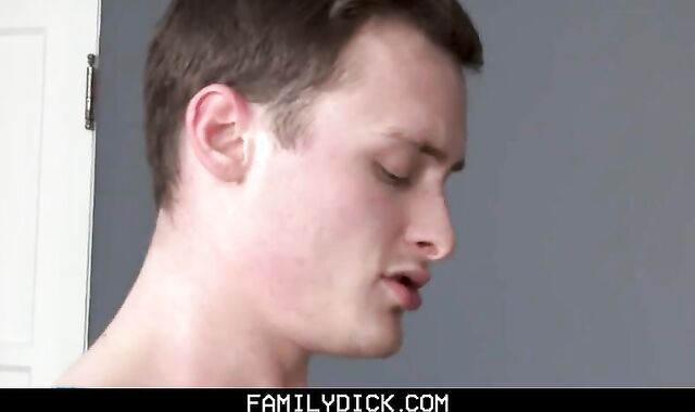 pumped up Stepfather ravages His Son-In-Law