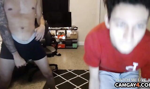dudes Petting And Groping Each Other Live