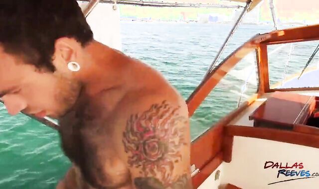 Maxx Fitch Barebacking Andrew Collins In A Boat Journey