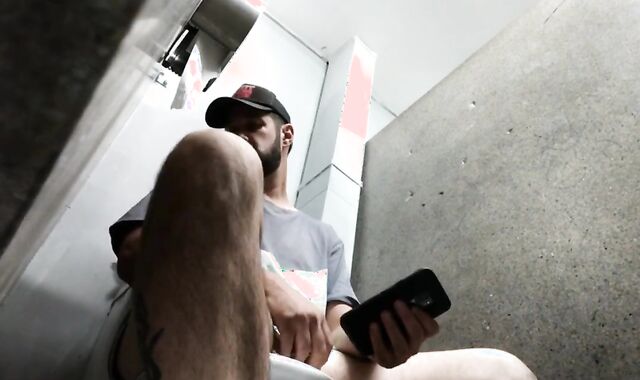 Caught milking On Covert Spy Camera