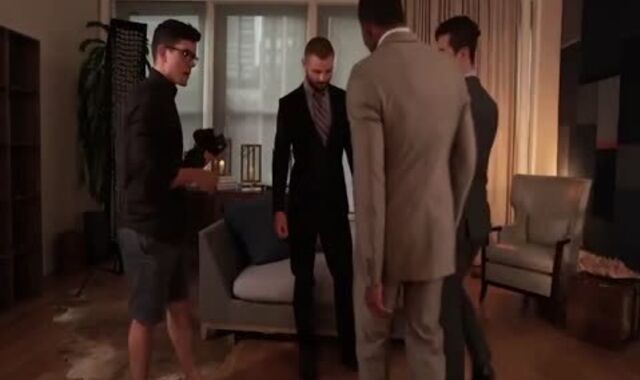 older Perv Plays With His servant victim In The Dungeon Space