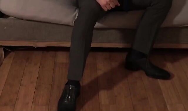 older Perv Plays With His servant victim In The Dungeon Space