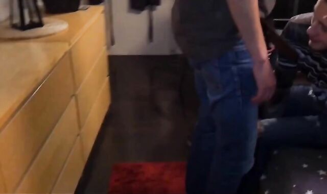 fag Audition Gay-For-Pay To fag father And young