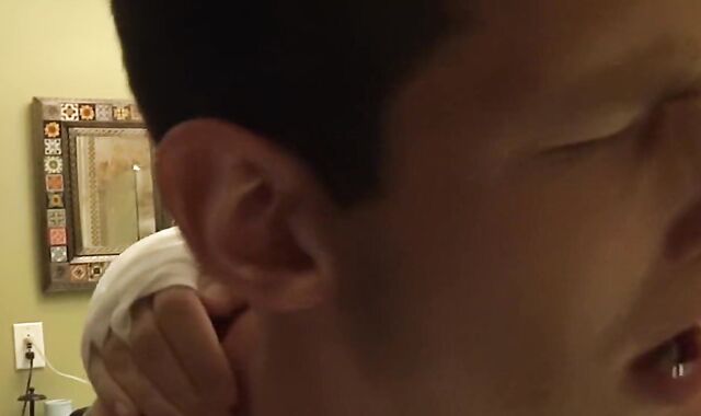 Injured Gay-For-Pay homie Needs help Showering And Getting Off