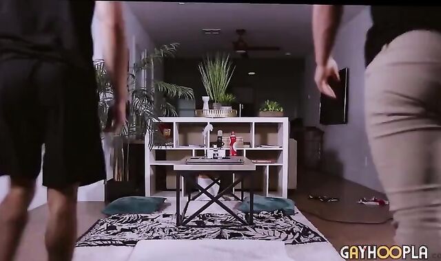 Gay-For-Pay salami Loses Ass-Hole CHASTITY! Spin group-lovemaking Act!