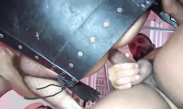 sans a condom gang-orgy With Numerous Creampies