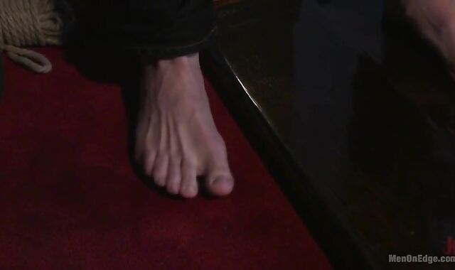 strapped Platinum-Blonde teenager