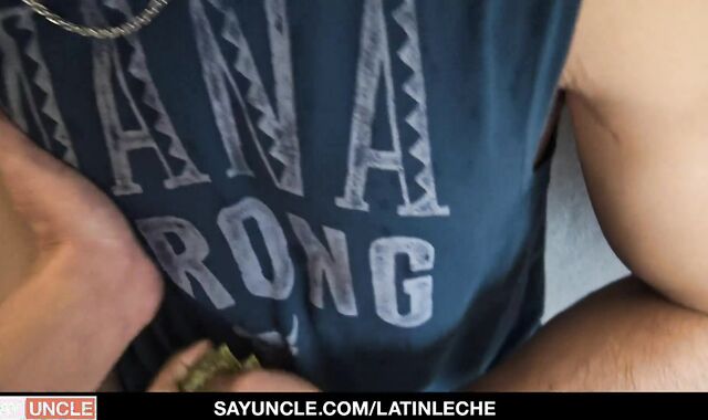 Latino nubile Barebacked On A Rainy Day