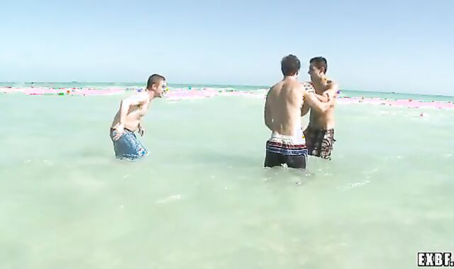 hottest allies Beach And gang lovemaking HD