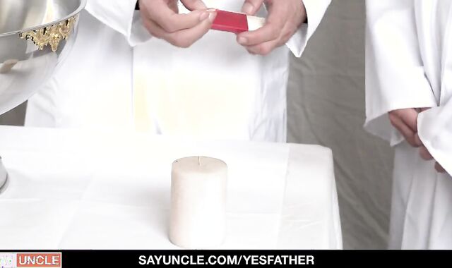 'Plunging lusty Priest'