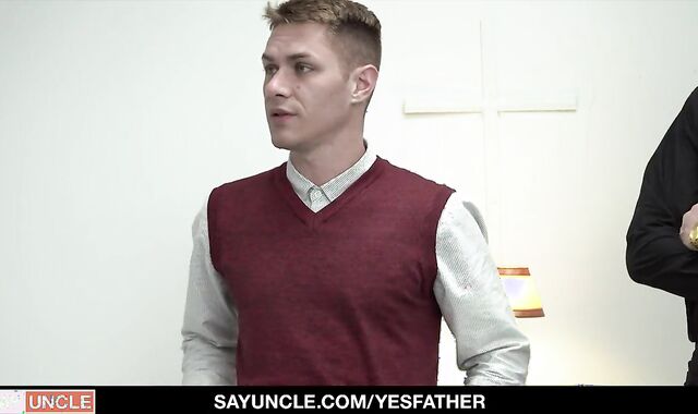 'Catholic Teddy Having 3 With 2 Priests'