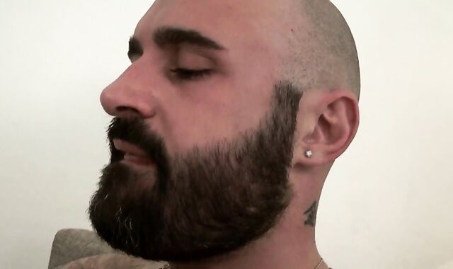 shaggy Hairy Man draining off