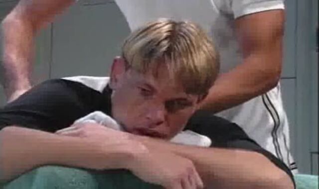 nice Baseball Player Going Knuckle Deep