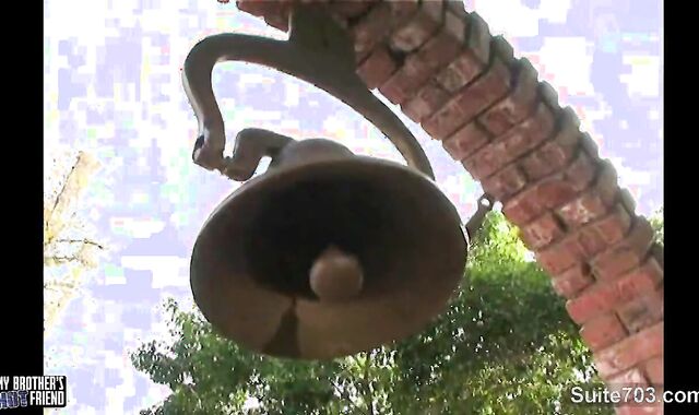 Seductive gays romping outdoors