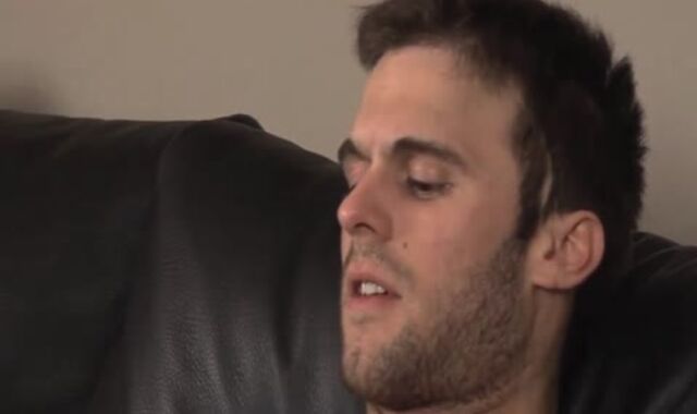 Tatted dude receives banged.