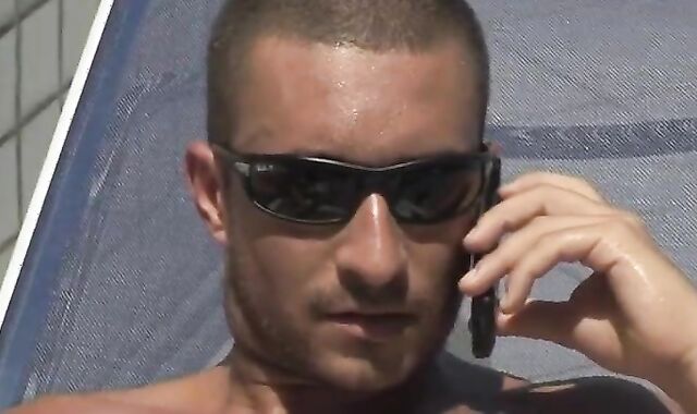 Unshaved French guy DOUBLE PENETRATION Barebacked By two Latinos