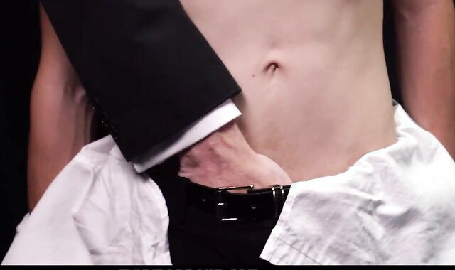 MormonBoyz - teenie gets Barebacked By Hooded Father