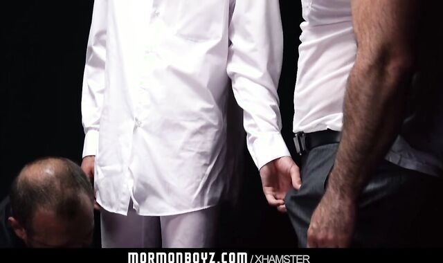 MormonBoyz - youthful Missionary Packed By 2 Dad Monster Co
