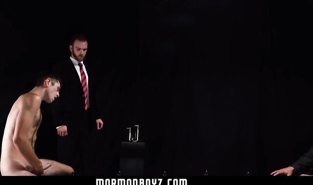 MormonBoyz - 2 Missionaries plow As penalty For Priest Parent