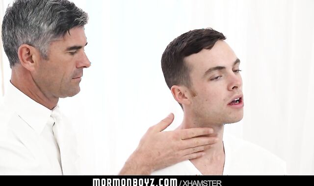 Mormonboyz - Neat-cut Mormon guy Barebacked In Church