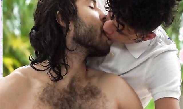 Tonguing My Stepbrother's wooly ass fucking