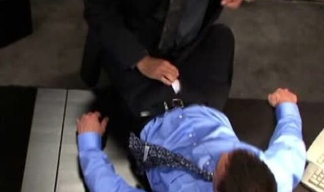 unrighteous fags take up with the tongue And smash culos At Work