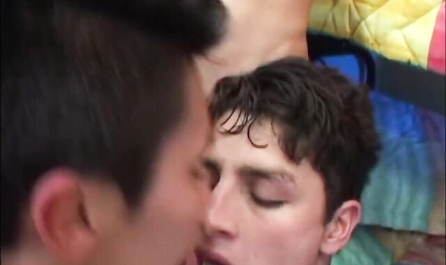 Latino teenage bang-out Part trio