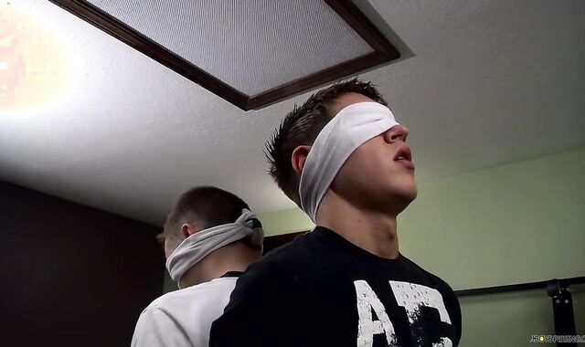 cocksmoker Bryce Corbin Eyes Covered And peed On fuck-a-thon