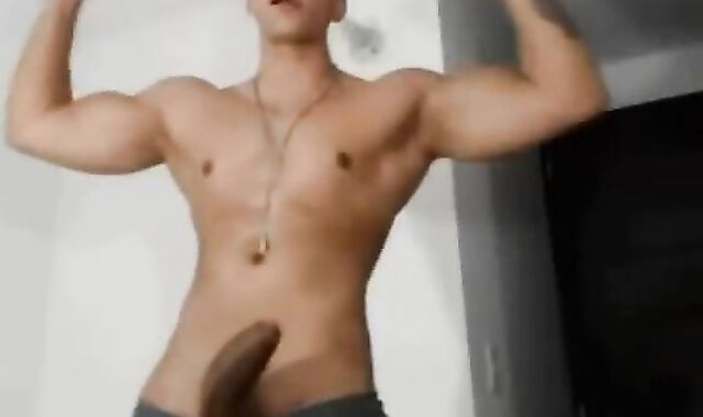 Colombian youngster With thick pulsing cumbot,Elastic ass fucking