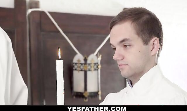 legitimate age nubile poked wet By Draped Priest